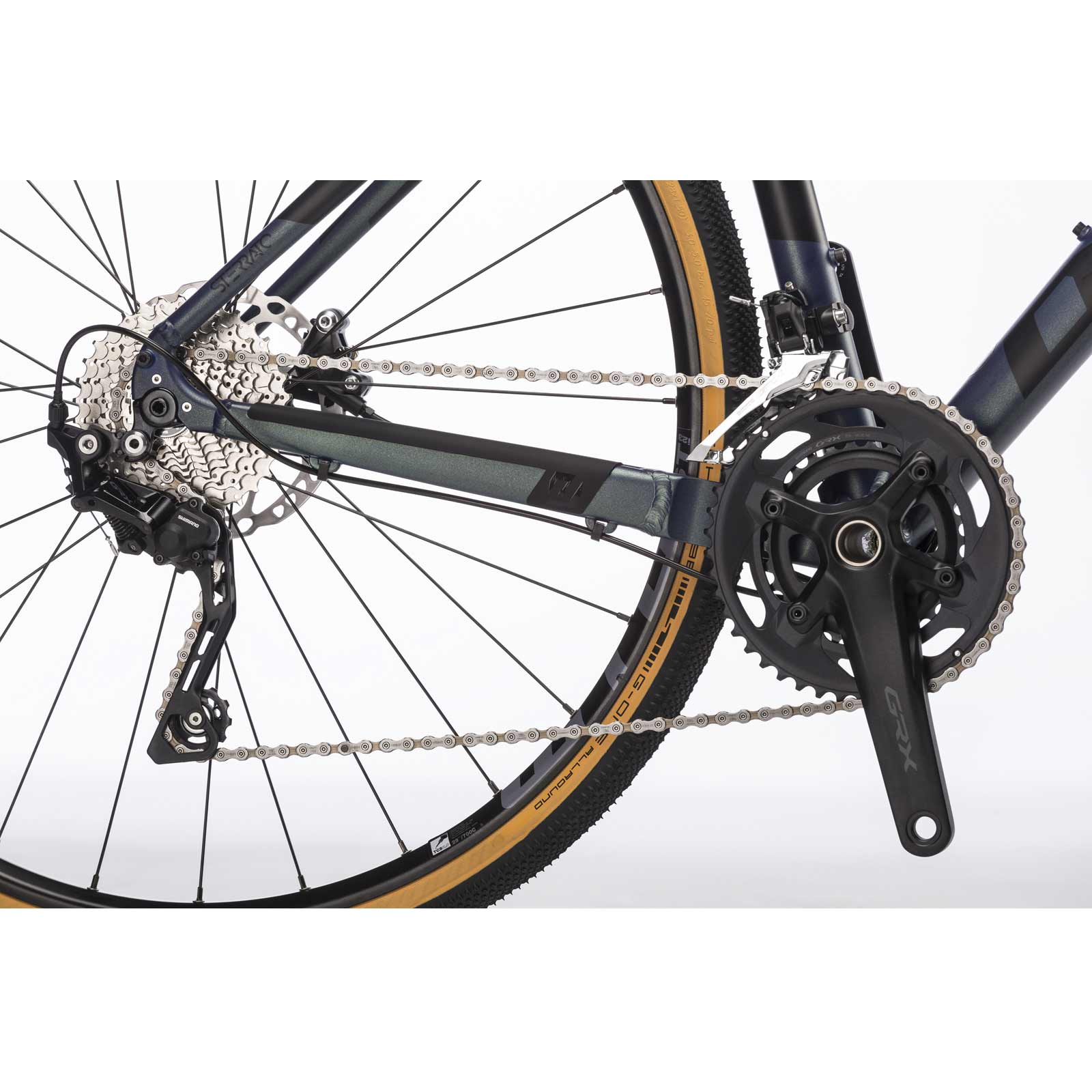 28 Inch Heren Gravel Bike STERRATO 7.0 Fiets 2 x 10 Versnellingen Shimano GRX-400