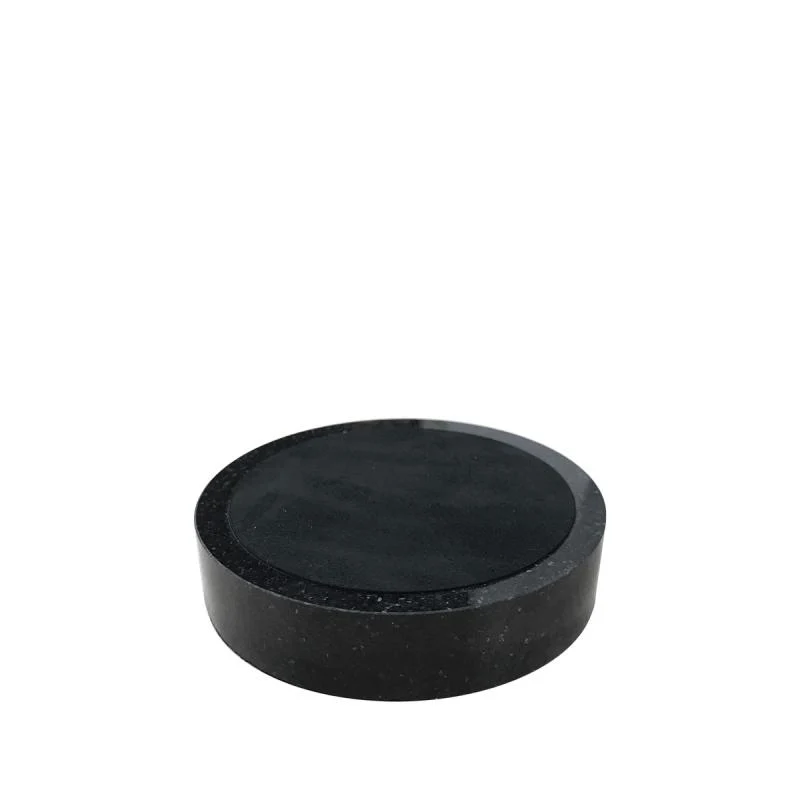Round Black Granite Base, 3.5