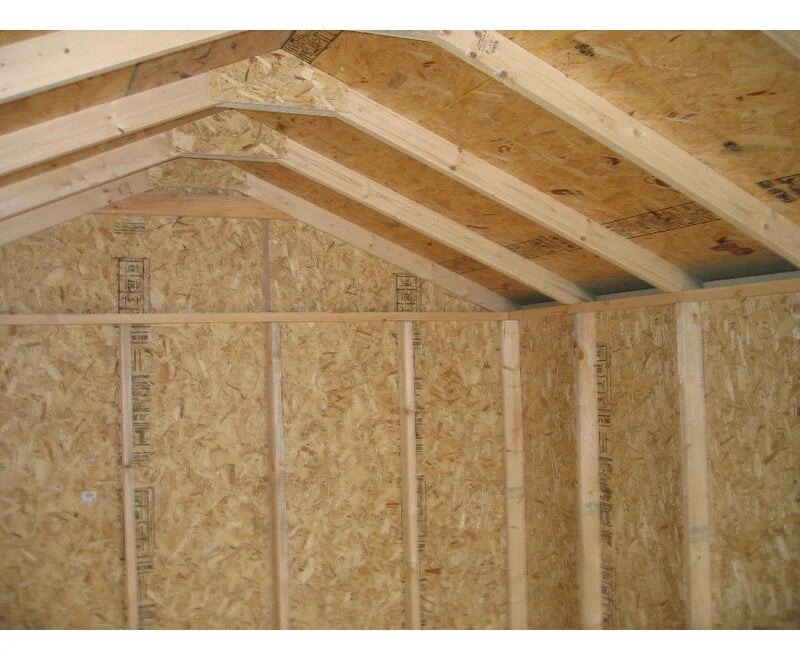 Value 8 ft. W x 8 ft. D Solid and Manufactured Wood Storage Shed