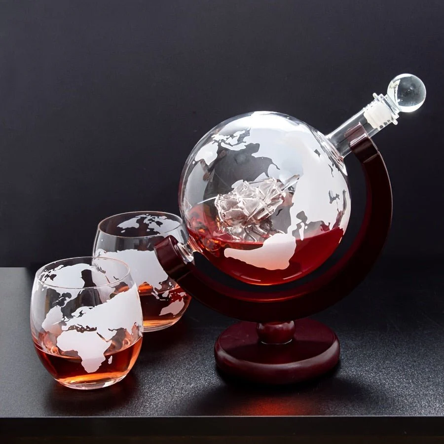 Globe Decanter | Een majestueuze schenking voor veeleisende fijnproevers!