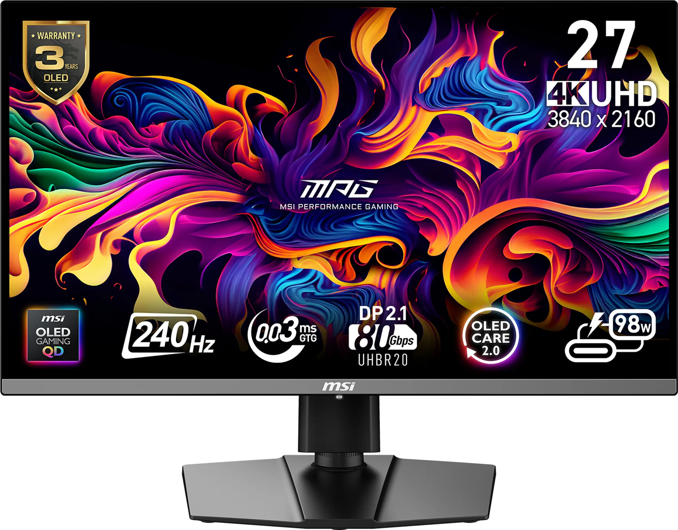 MSI MPG 272URX QD-OLED
