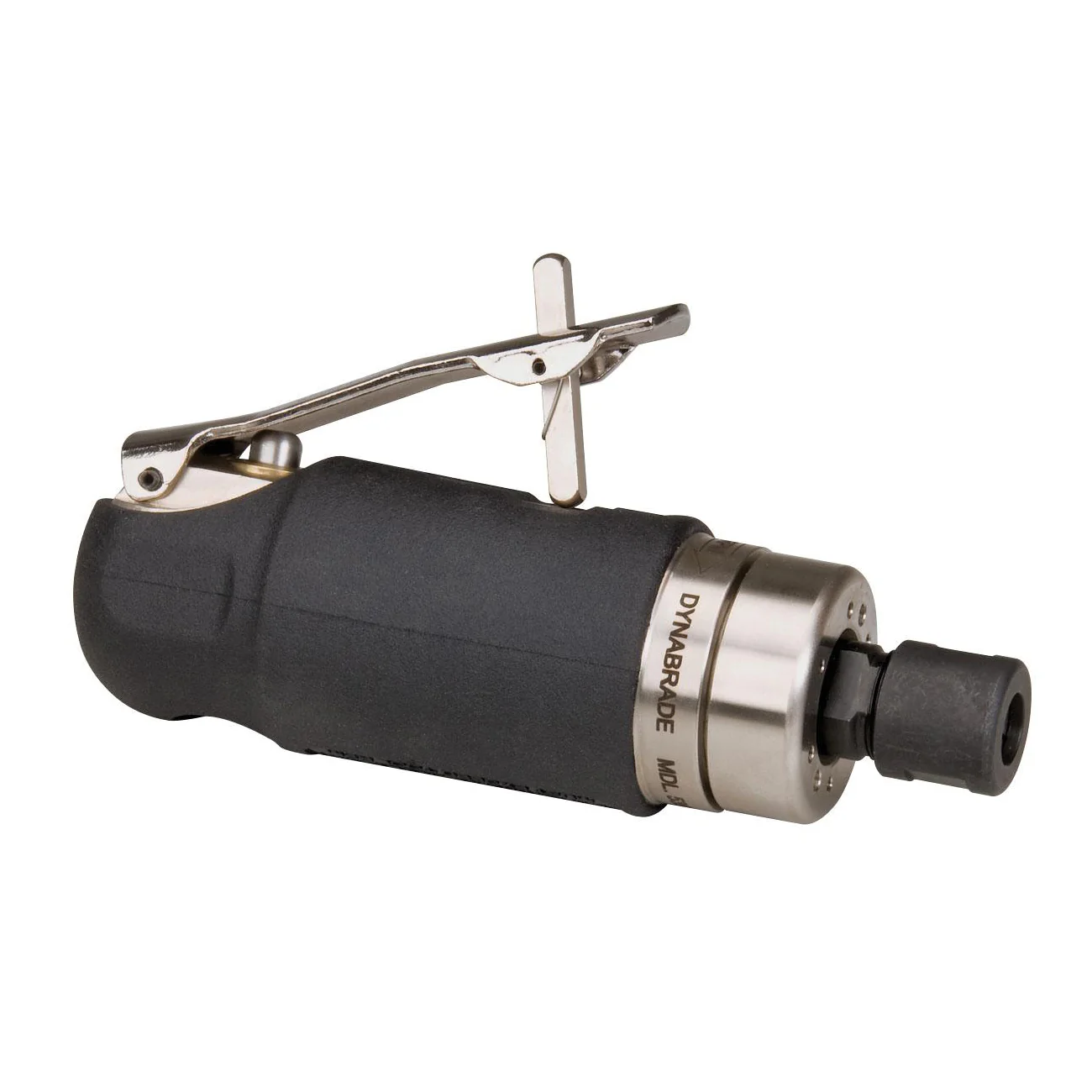 Dynabrade 53807  ~  .5 Hp Straight-Line Die Grinder Steel Housing 24000 Rpm Gearless Front Exhaust 1/4 Inch Inch Collet