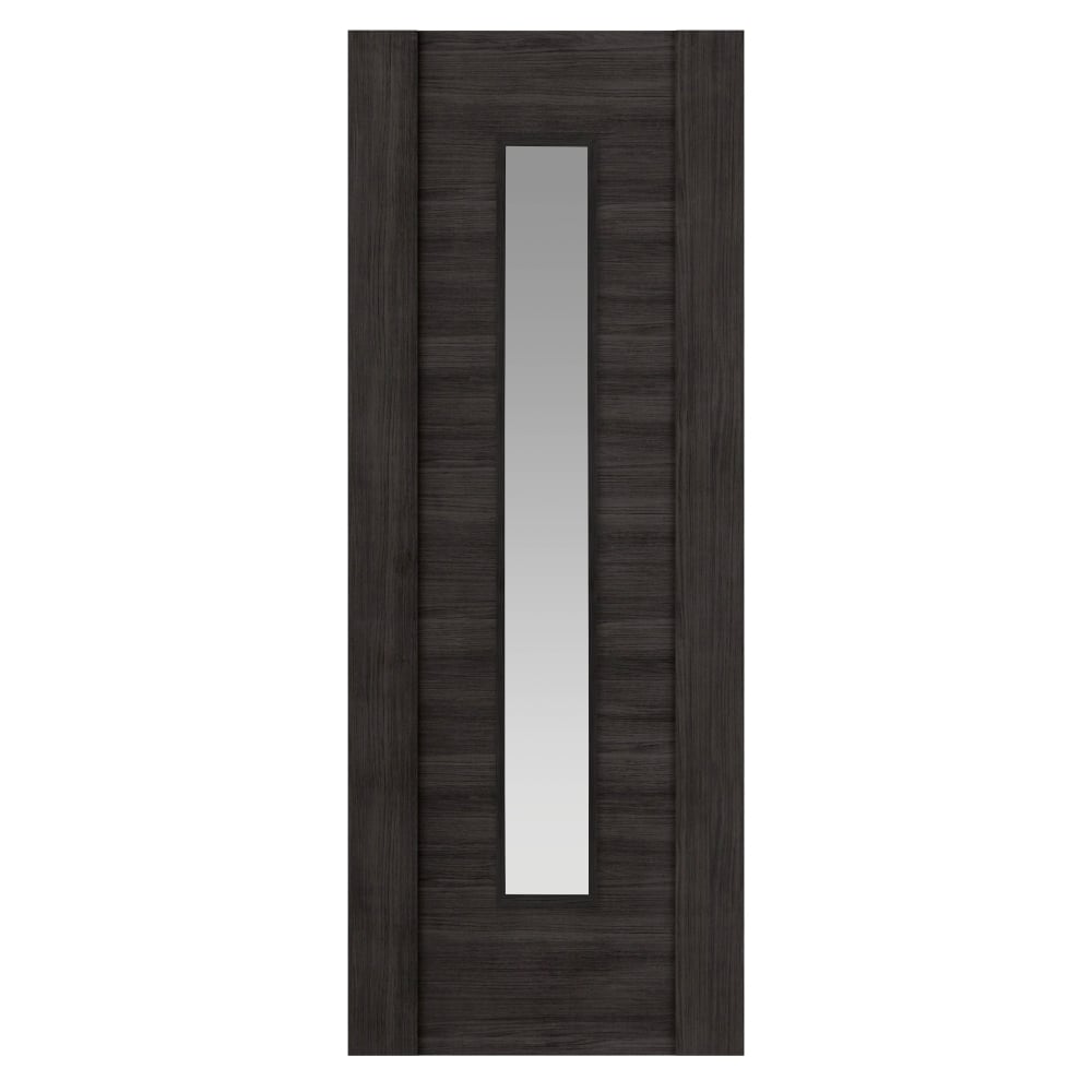 J B Kind Alabama Cinza Glazed Laminate Internal Door