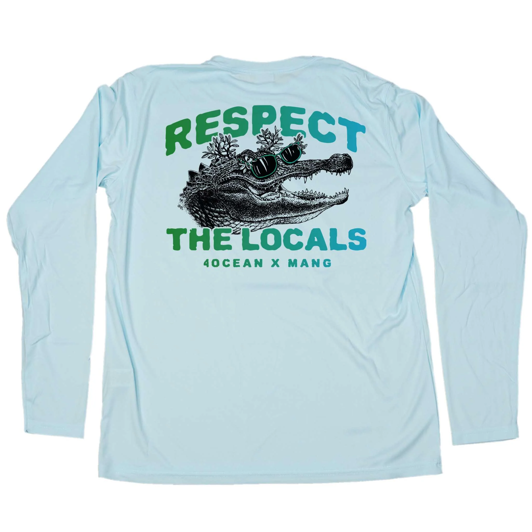 4ocean Respect The Locals Gator LS - Men's