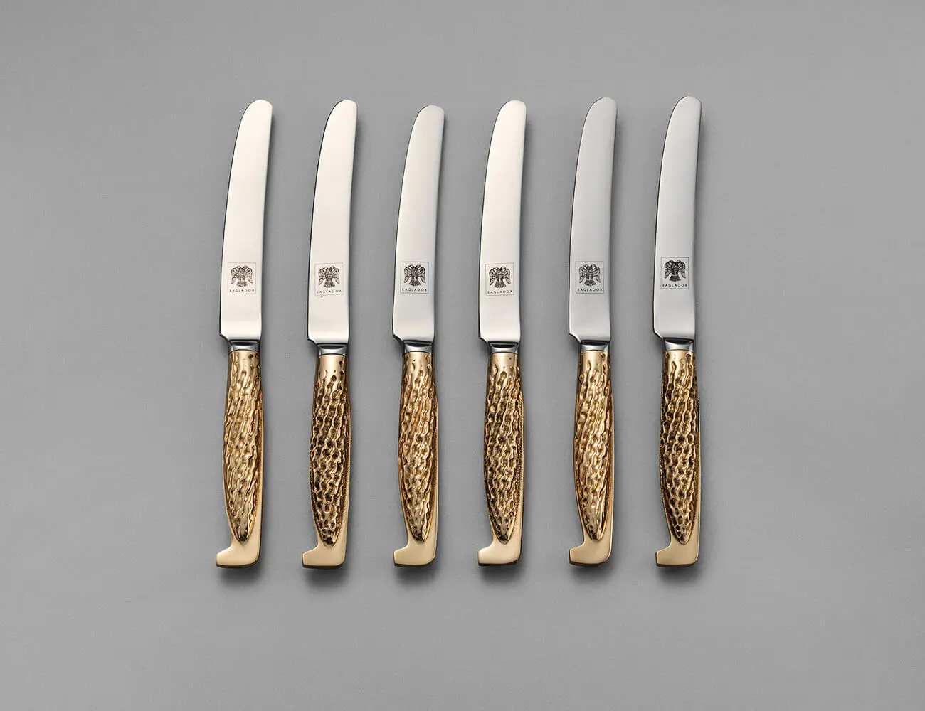 Bronze Cutlery Butter Knife Set 6 pieces | Eaglador