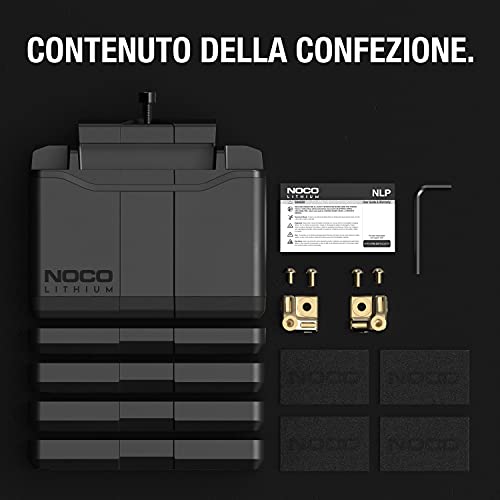 NOCO Lithium NLP20: Gruppo 20, Batteria al Litio per Moto 600A 12V 7Ah con BMS Dinamico : Amazon.it: Auto e Moto