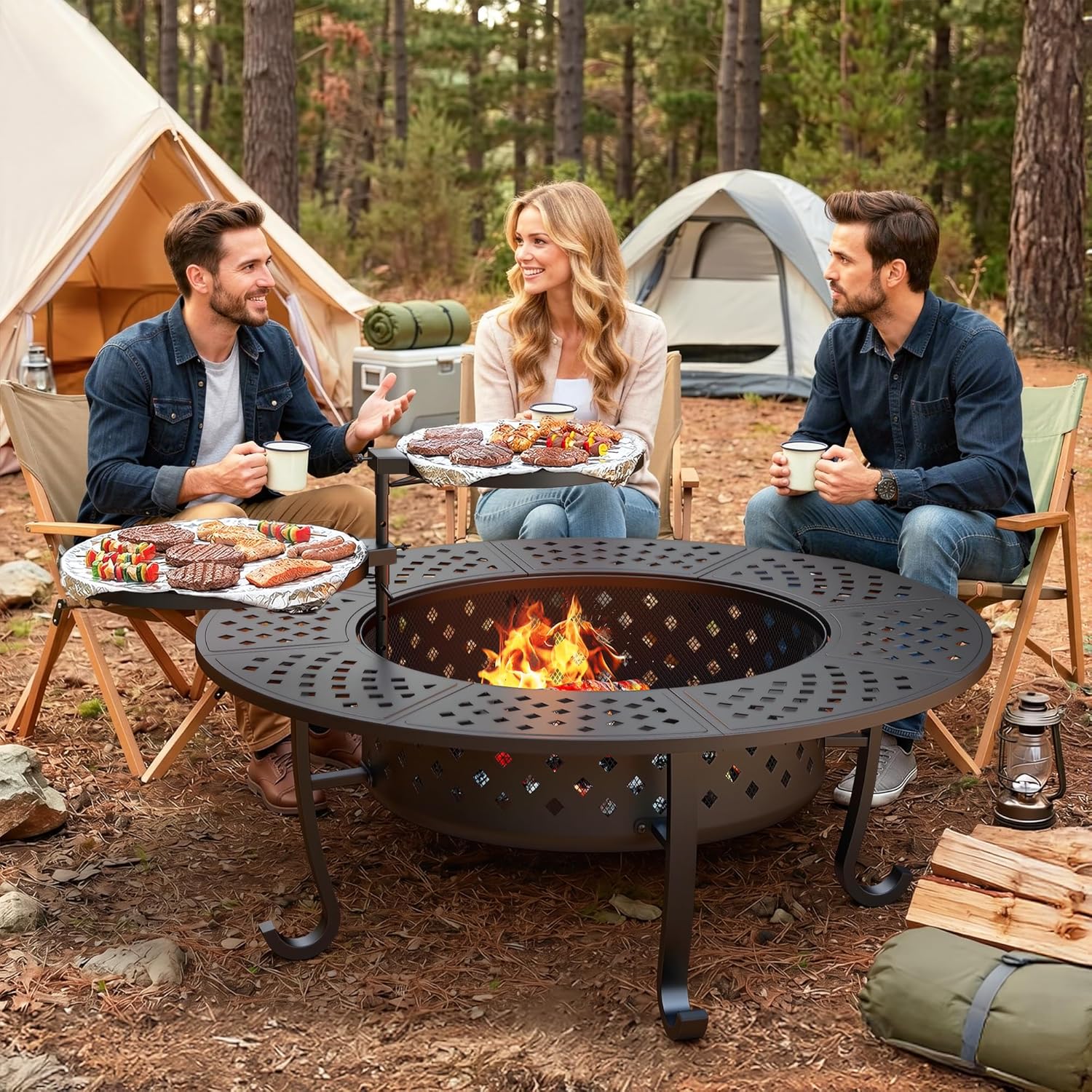 Outdoor Fire Pit, 48