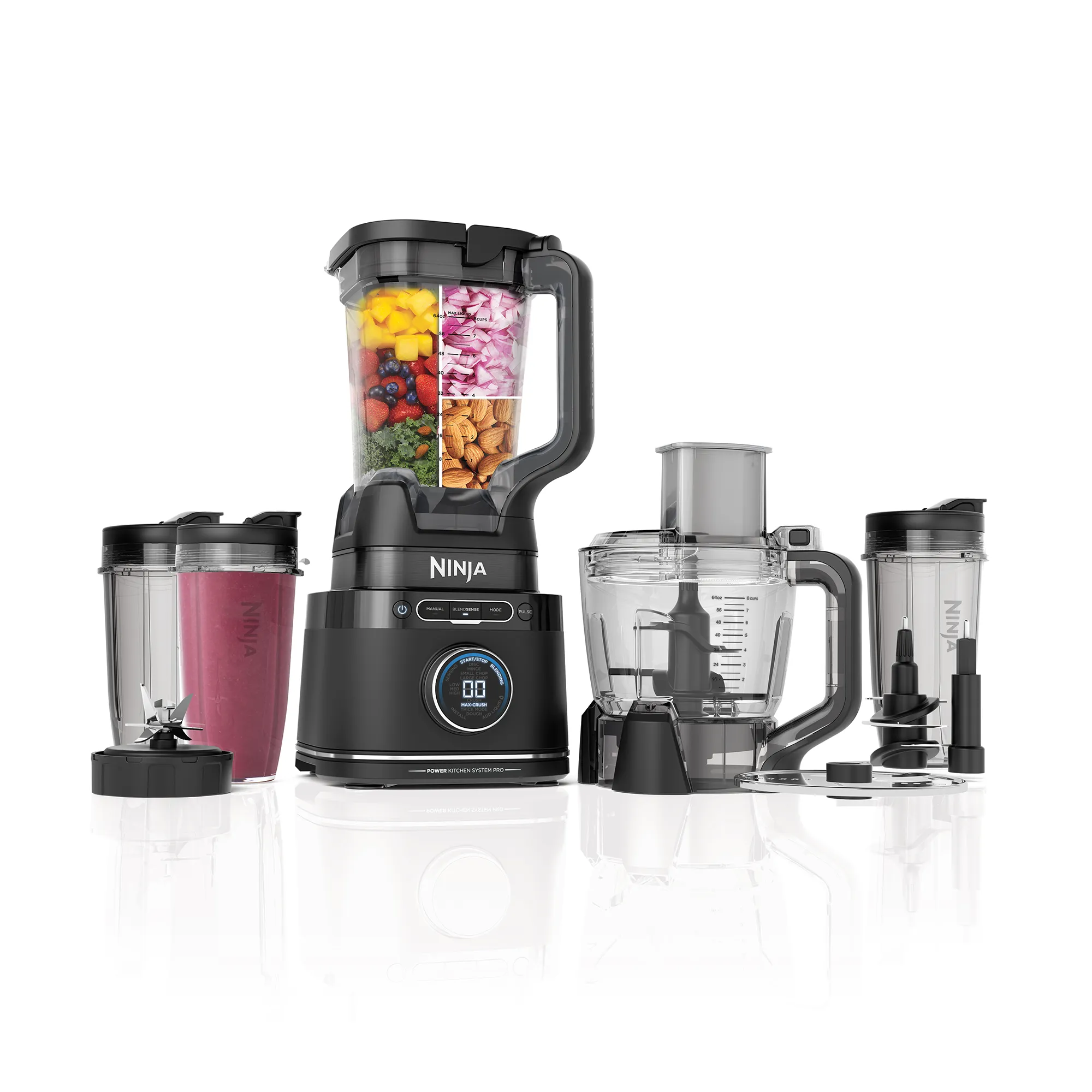 2025 Ninja Detect Kitchen System Power Blender + Processor Pro