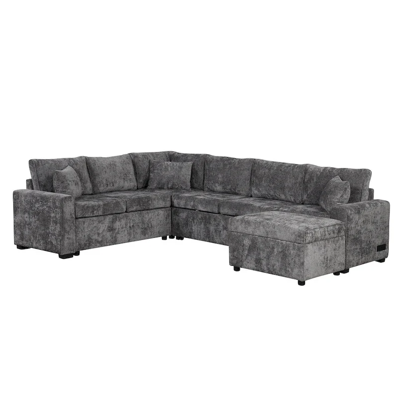 Sectional Sofa Pull-out Sofa Bed Sleeper