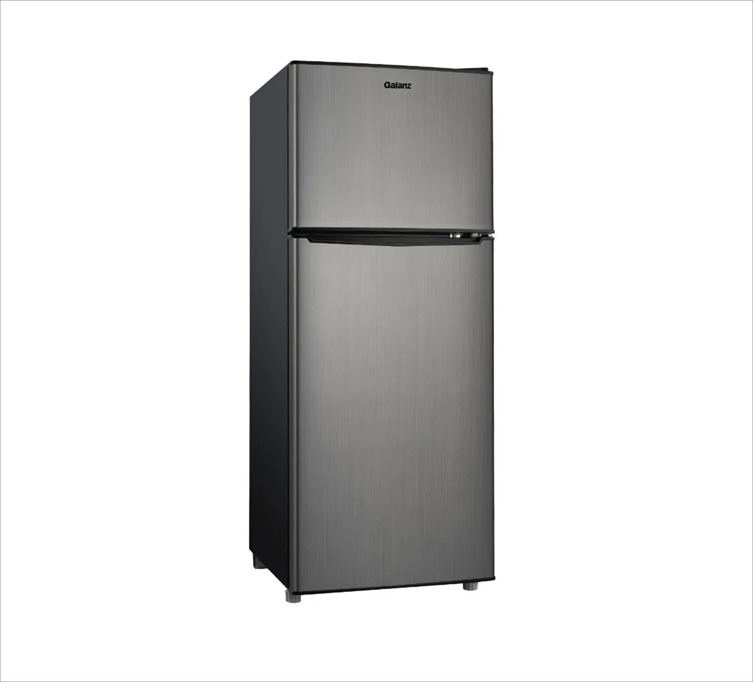 4.6. Cu ft Two Door Mini Refrigerator with Freezer, Stainless Steel