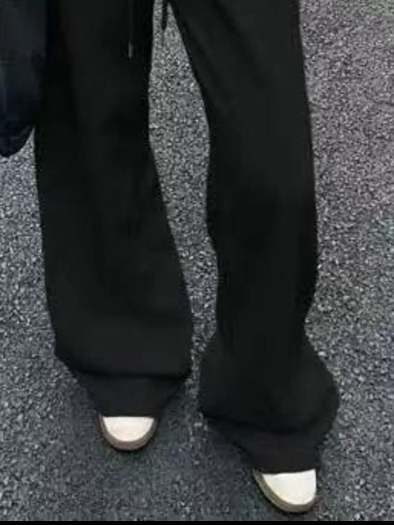 Wide Leg Drawstring Sweatpants