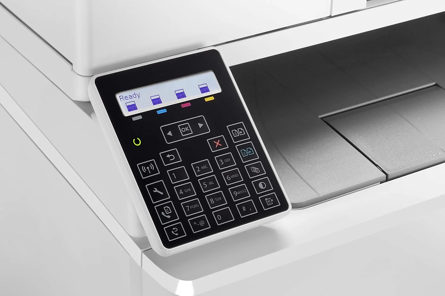 Stampante laser multifunzione a colori HP Color LaserJet Pro MFP 3302fdwg, Fax, Stampa automatica fronte/retro, Touchscreen, Wi-Fi, Ethernet, USB, HP Wolf Pro Security