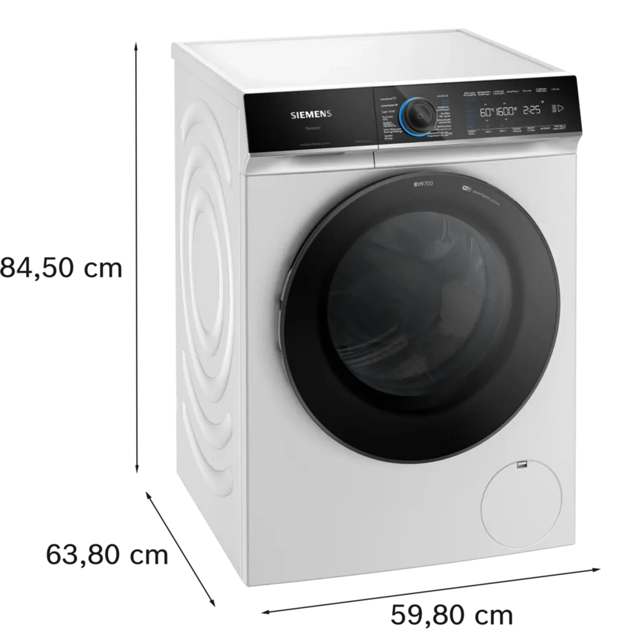 Siemens Wasmachine WG56B2AWFG iQ700 i-Dos 10 kg