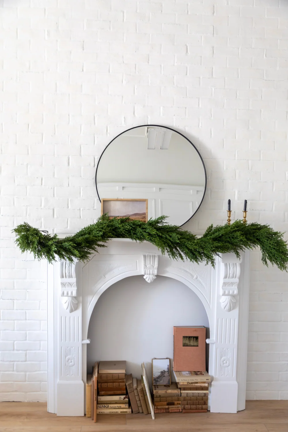 Cypress Pine Garland Real Touch - 6ft
