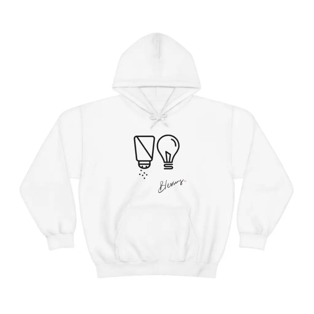 Salt and Light Christian Streetwear Hoodie | Oversize Aesthetic Faith Sweater for Worship God | Christian Gift for Him for Her