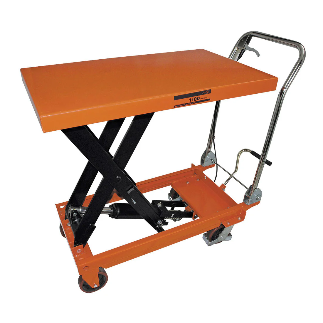 Jet SLC-1100  ~  1100 Lb Capacity Slc Series Hydraulic Scissor Lift Cart