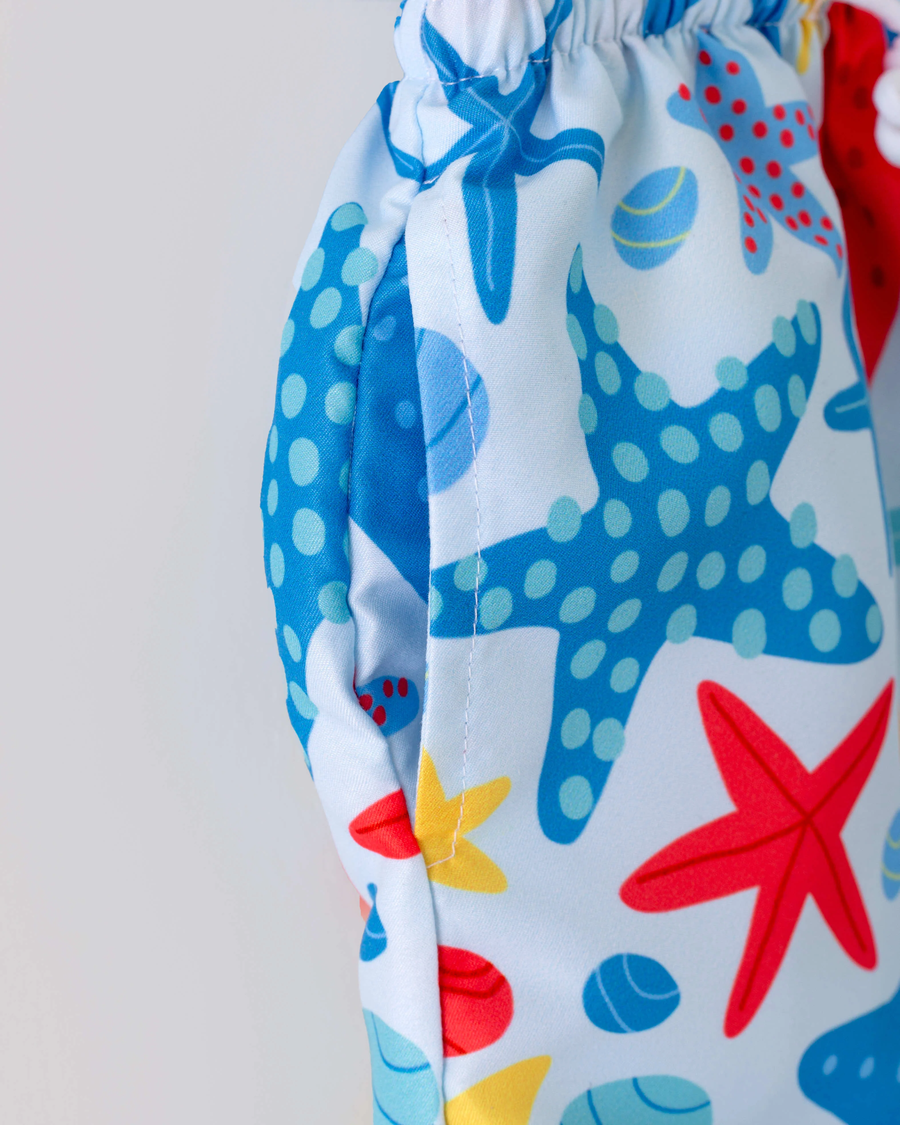Toddler Baby Blue Starfish Boy Swimsuit Swim Trunks