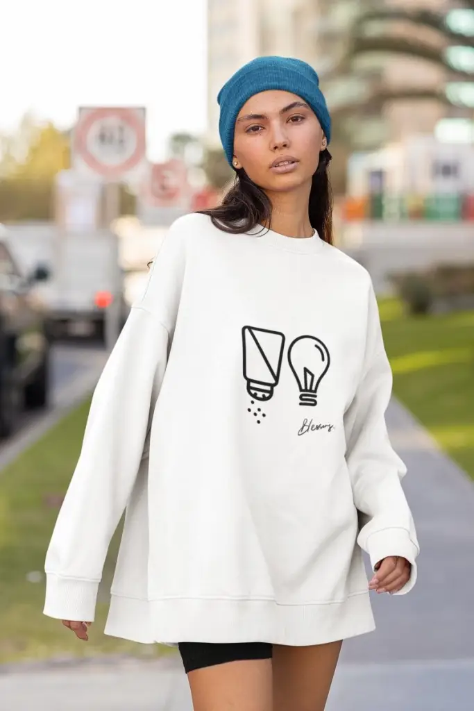 Salt and Light Christian Crewneck Sweatshirt | Gift to show Faith | Gift for Her for Him | Essential for Church and Worship