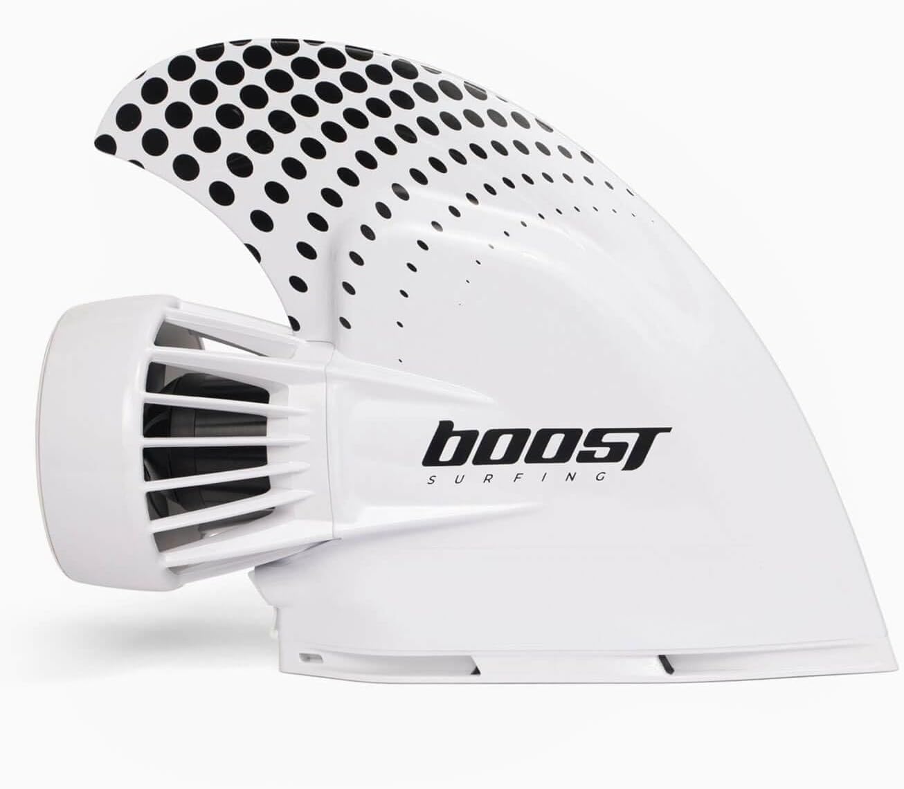 Pinna - Motore Elettrico per Tavole da Surf, SUP e Kayak. Pinna Elettrica Leggera, Compatta e Sorprendentemente Resistente con Telecomando. (Boost Fin)