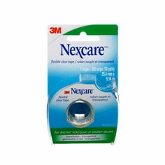 3M Nexcare 778-CA  ~  Flexible First Aid Tape Dispenser 778-CA Clear (1 Inch x 10 Yards)