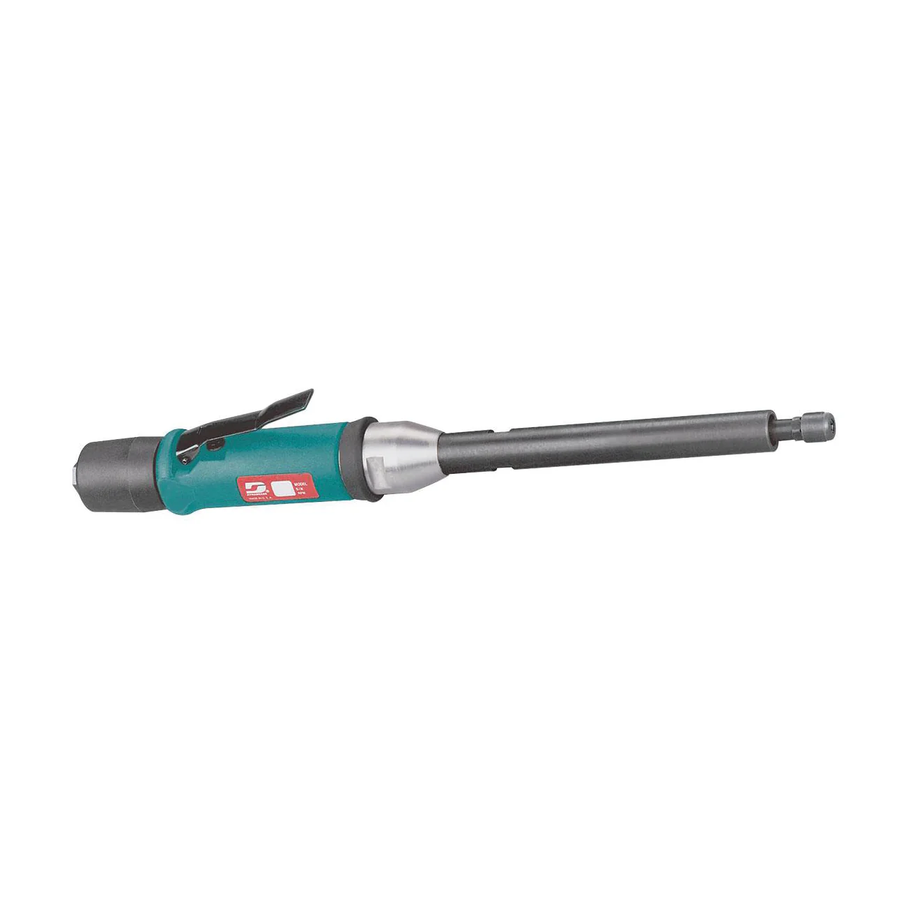 Dynabrade 53501  ~  .5 Hp Straight-Line 7-1/4 Inch Extension Die Grinder 18000 Rpm Extended Rear Exhaust 1/4 Inch Collet