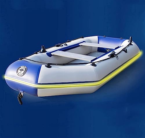 ELzEy Barca da Pesca Ispessita Kayak Gonfiabile Barca da Deriva Doppio Gommone Gonfiabile Sport Acquatici : Amazon.it: Sport e tempo libero