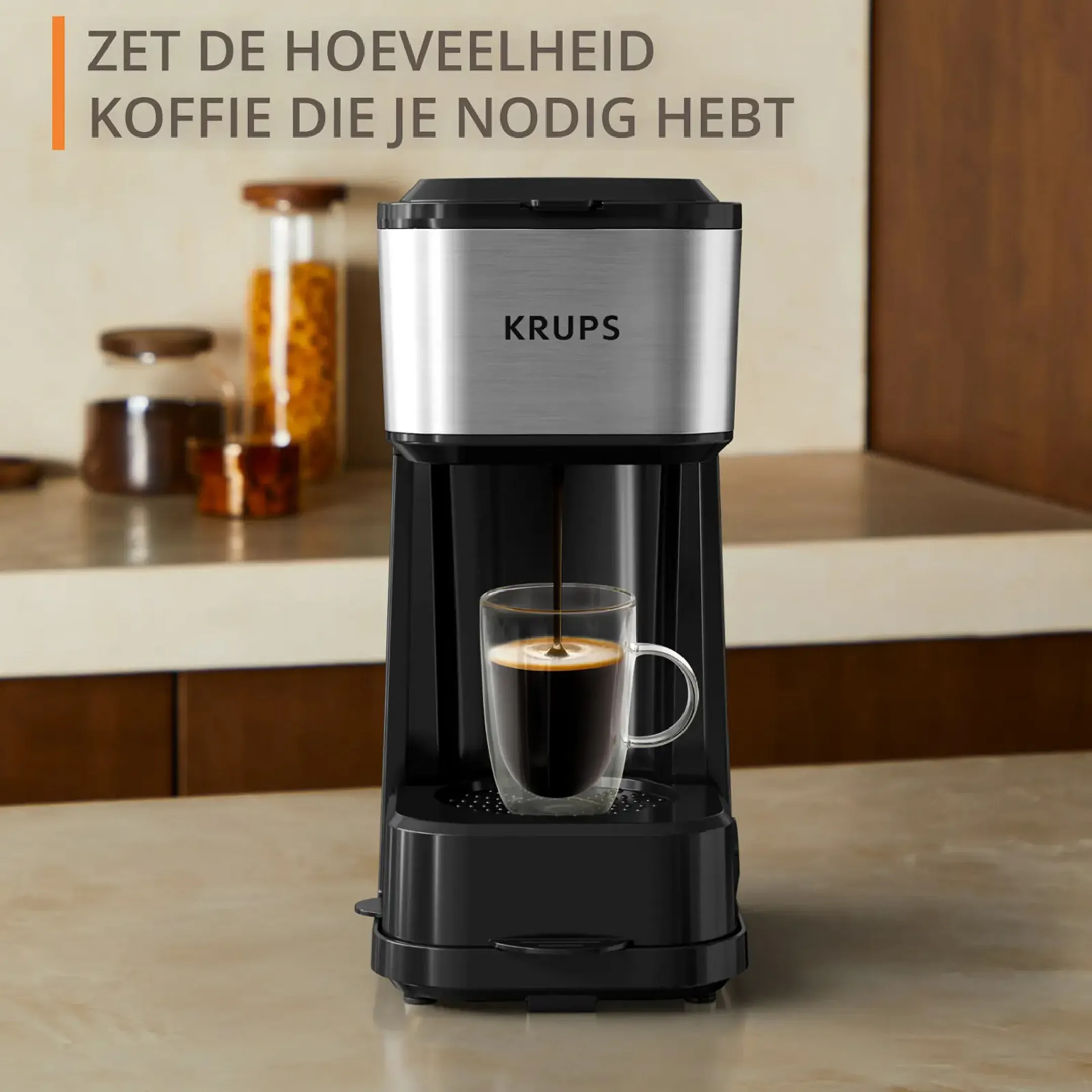 Krups Koffiezetapparaat Simply Brew 3-in-1 KM207D