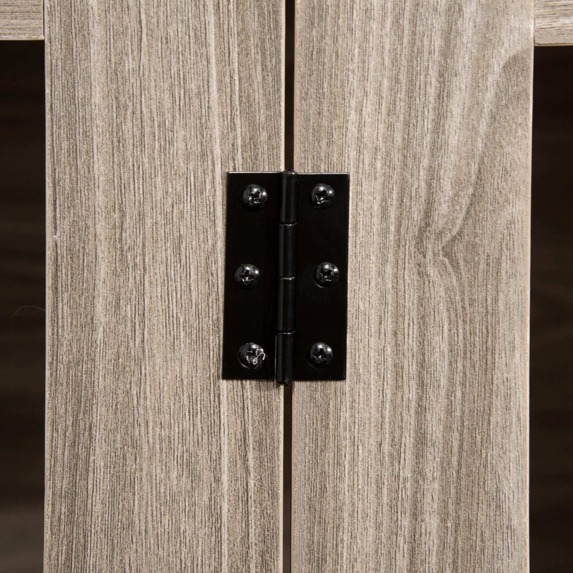 PawHut hondenkooi 2-in-1 ontwerp incl. uitneembare tussenwand