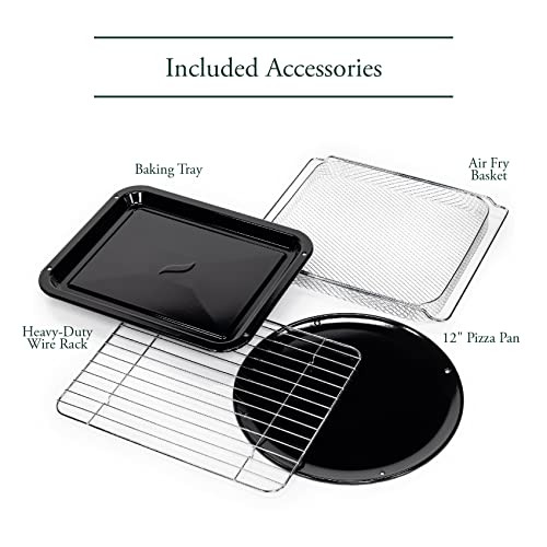 Café Couture Oven with 14 essential cooking modes, including Air Fry, CrispFinish, Bake, Broil, Roast, Toast, Pizza, WiFi & Smart Connected, Voice Control, Countertop Small Appliances, Matte White : Home & Kitchen