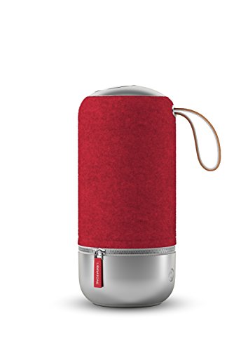 Libratone ZIPP MINI Copenhagen Edition Altoparlante Wireless (360 ° Suono, WiFi, Bluetooth, MultiRoom, Airplay 2, Spotify Connect, 10 ore Batteria Ricaricabile)  Raspberry Red : Elettronica