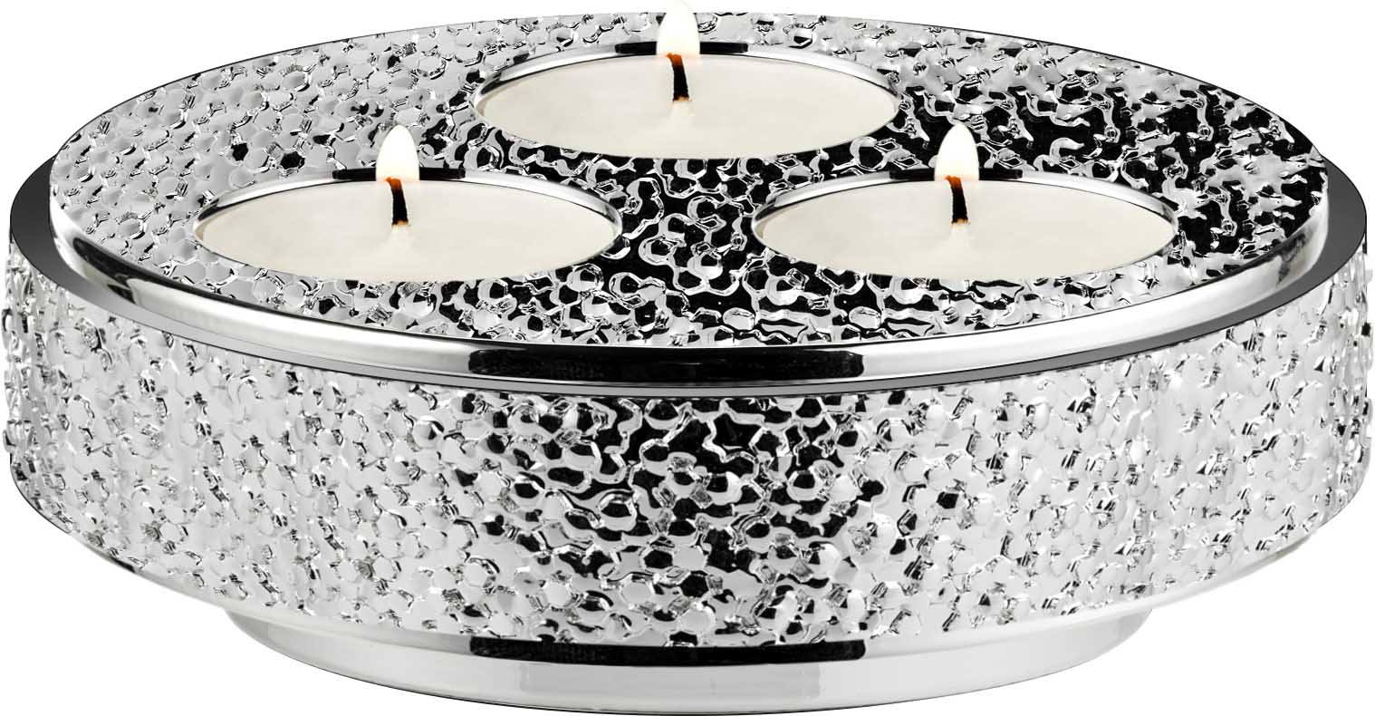 Paillettes Three Flames Candle Holder
