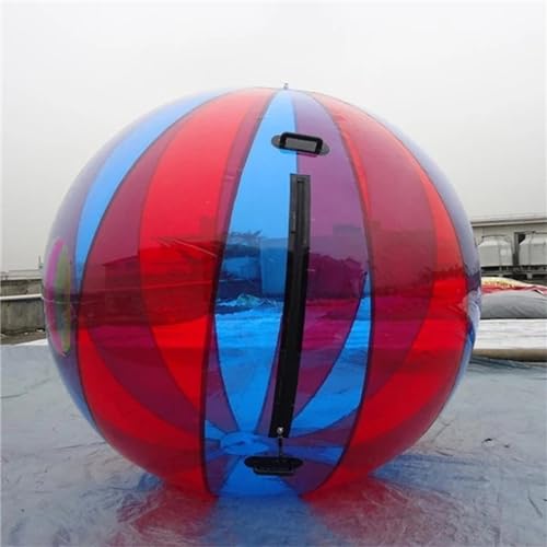 Gueploer Parco divertimenti Aqua Toys Gonfiabile Wasserball, Palla d'Acqua Gigante Colorata per Camminare per Attrezzature per Arti dello Spettacolo,6.5Ft/2M,Red : Amazon.it: Giochi e giocattoli