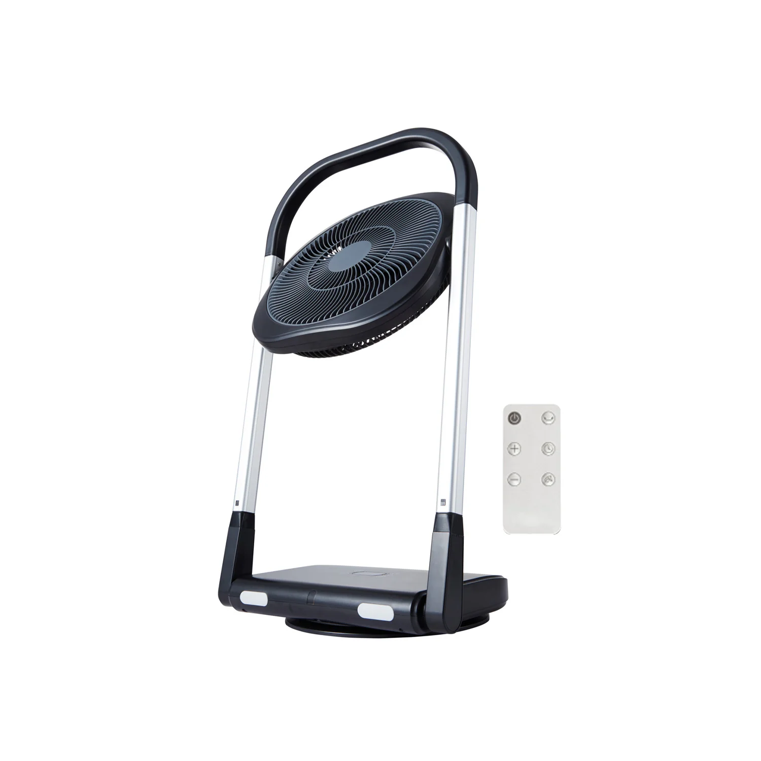 Ventilatore Richiudibile Slim 8 Velocità Con Timer E Telecomando 13w Nero