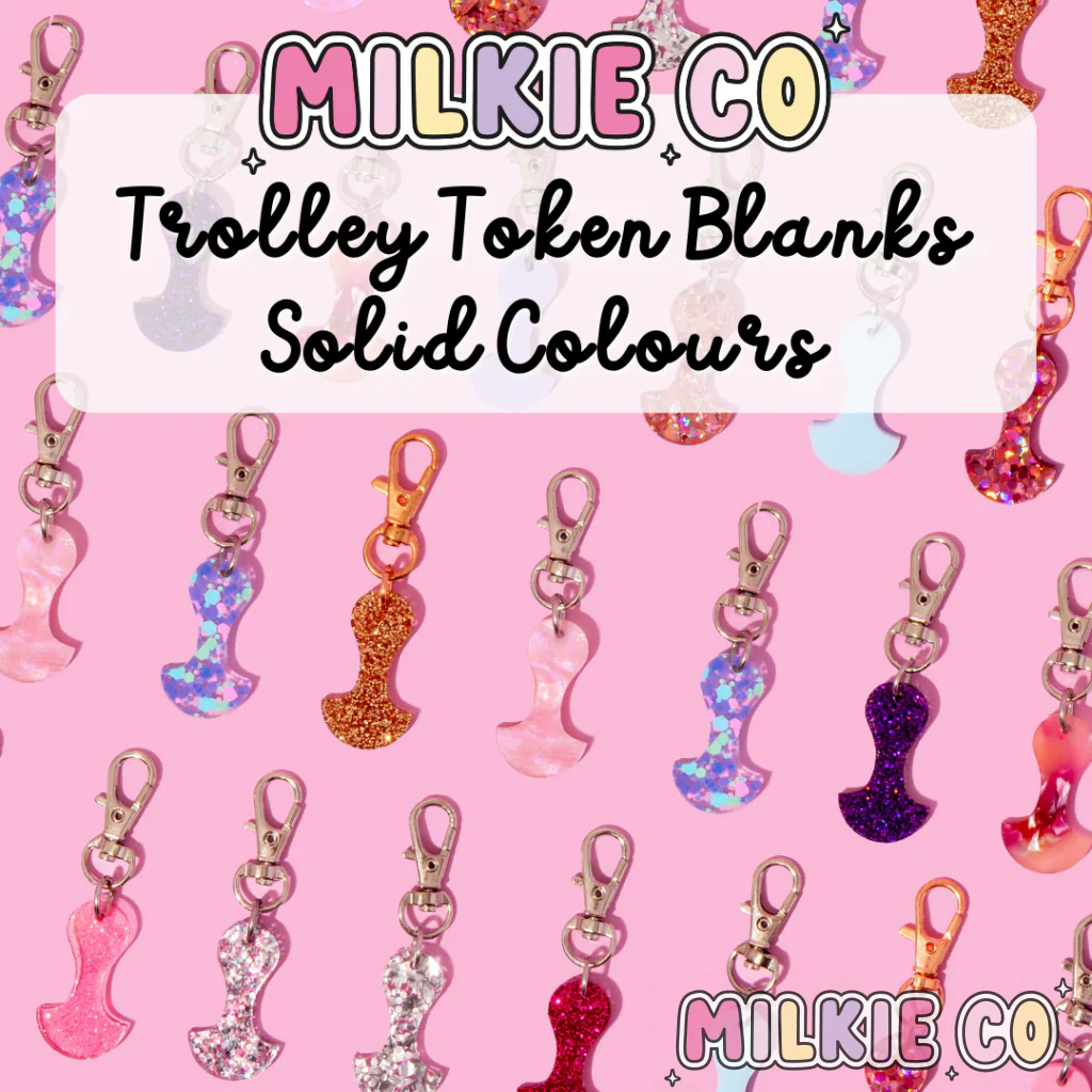 Solid Trolley Token Blanks