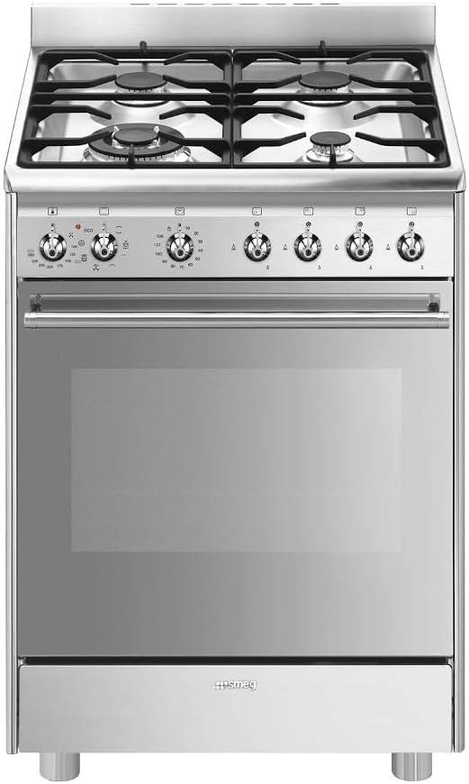 Smeg CX68MF8-2 cucina Piano cottura Acciaio inossidabile Gas A