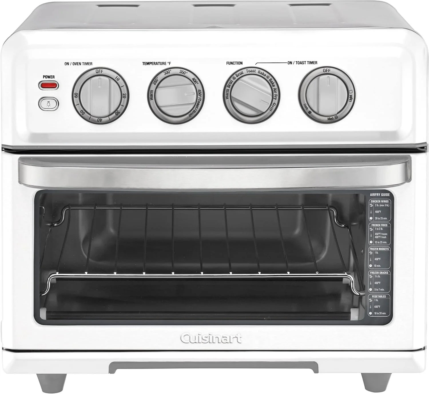 Cuisinart Air Fryer Toaster Oven, 1800W, 8-in-1 with Air Fry, Convection, Broil & Warm