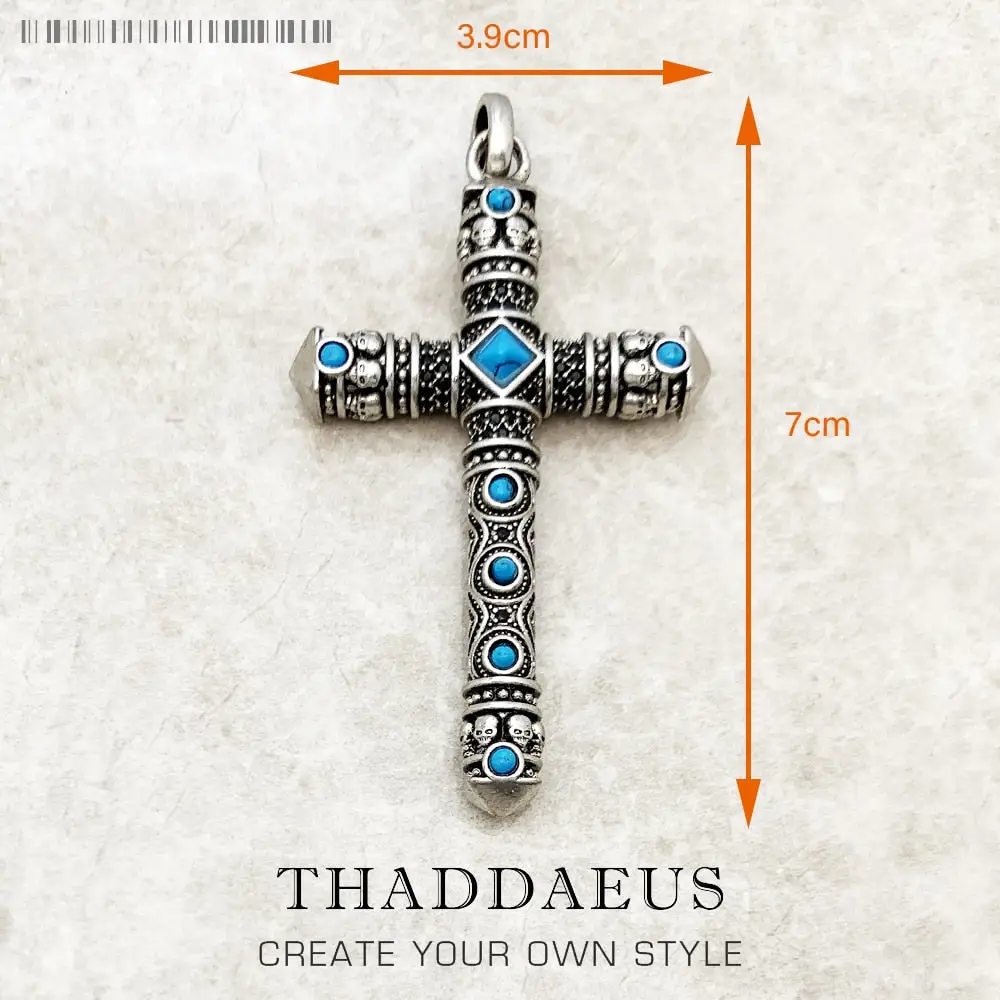 Majestic Cross Pendant | Sterling Silver Necklace Charm | Gift For Her