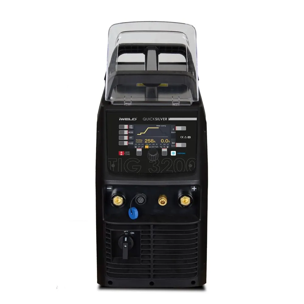 Iweld TIG 3200 AC/DC MULTIWAVE RC OLED Hegesztő inverter