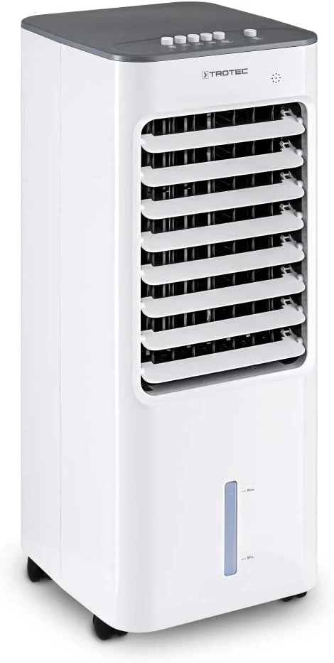 TROTEC PAE 21 léghűtő, mobil 3 az 1-ben klímaberendezés, léghűtő, légfrissítő, ventilátor (3 fúvóka fokozat, halk, oszcilláló funkció)