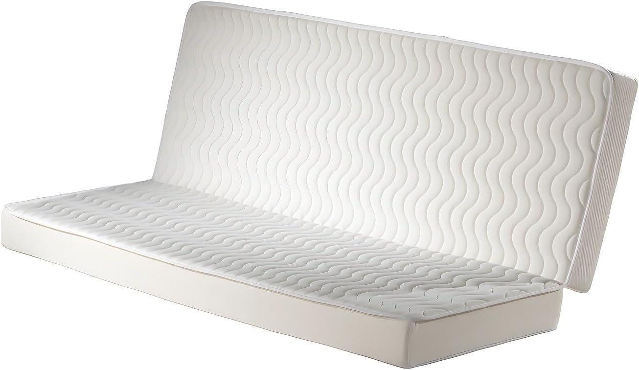 Vente-unique-Matratze für Schlafsofa Klappsofa - 1 Zone - Härtegrad 2-130 x 190 cm - Stärke 14 cm - Friend