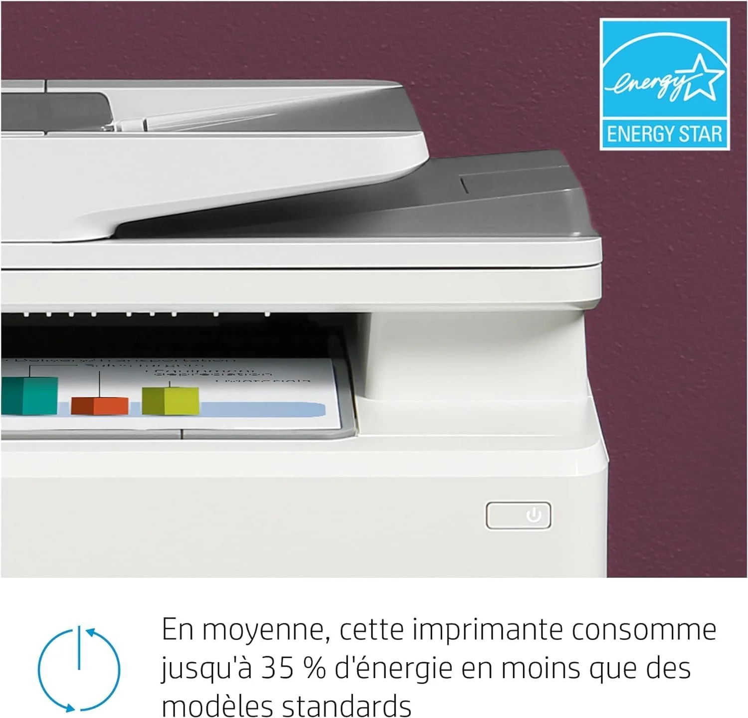 Stampante laser multifunzione a colori HP Color LaserJet Pro MFP 3302fdwg, Fax, Stampa automatica fronte/retro, Touchscreen, Wi-Fi, Ethernet, USB, HP Wolf Pro Security
