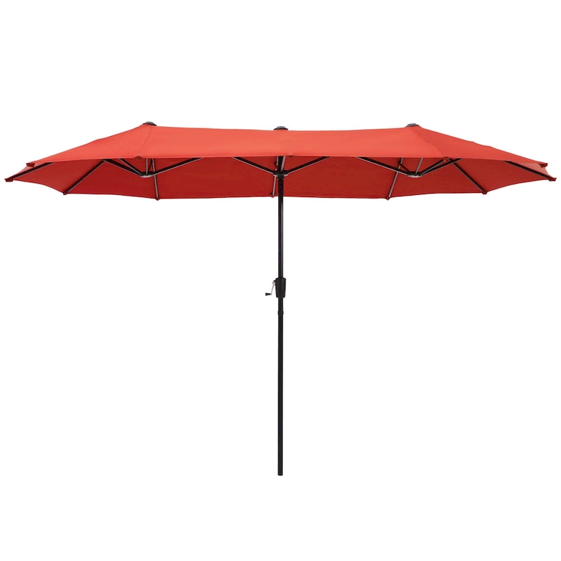 7/8-Piece Patio Dining Set including 60x38 Slatted Metal Table with 1.56 Umbrella Hole and 6 Spring Motion Chairs