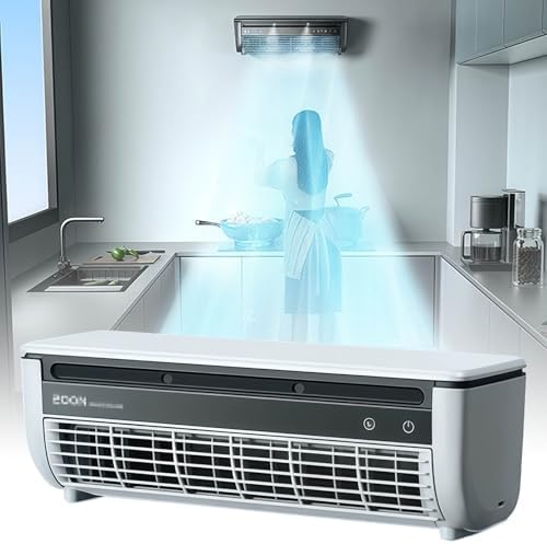 Portable Air Conditioner with Wireless Charging, Wall Mounted Installation for Kitchen, Bedroom, and Office Use