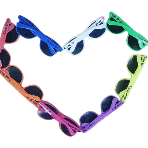 Bridal Sunglasses | Bridal Party Favors |  Destination Wedding Sunglasses | 15043 (Fonts in Picture Gallery)