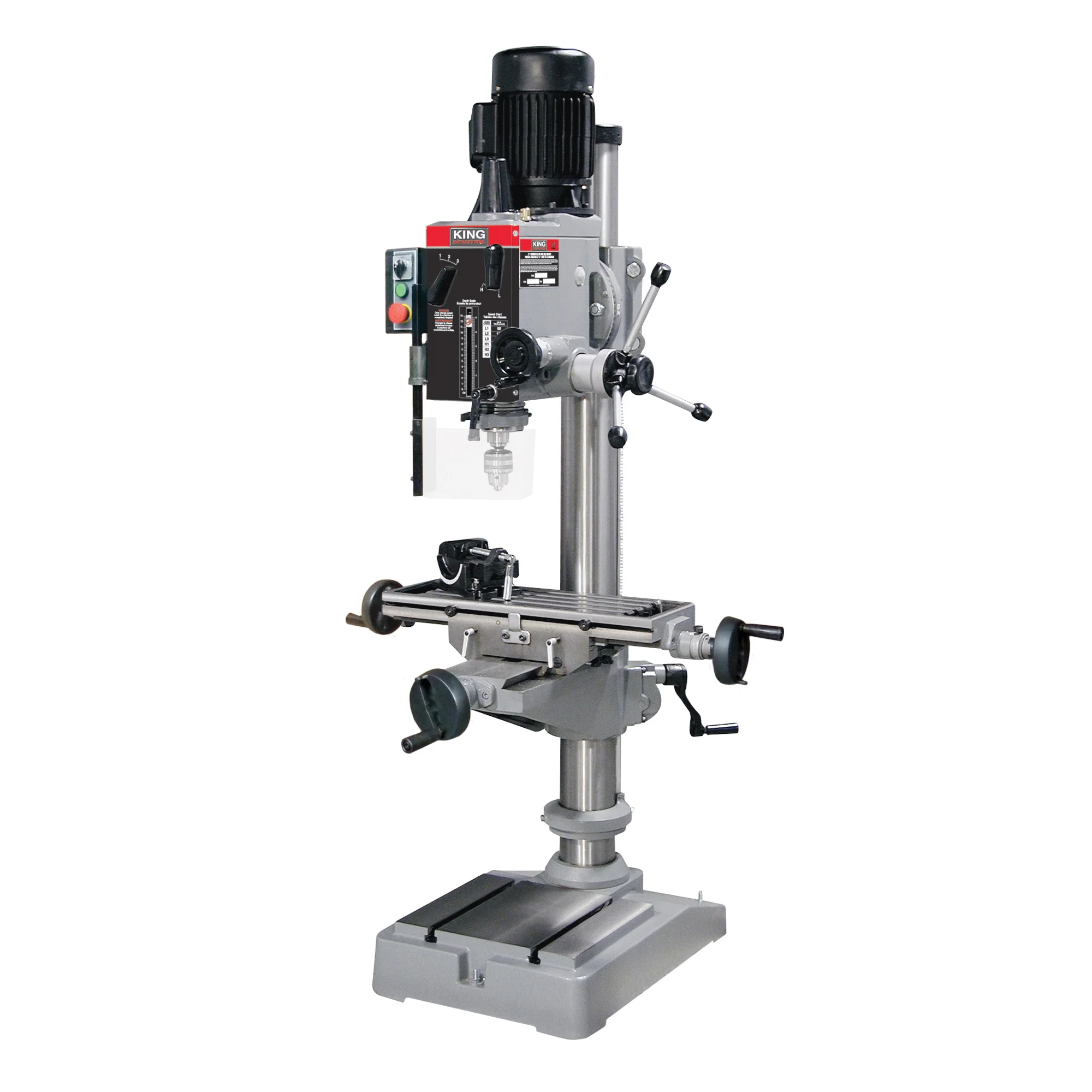 King Canada KC-40HC-6  ~  Milling Drilling Gearhead 20.5 Inch 1 Hp 550V