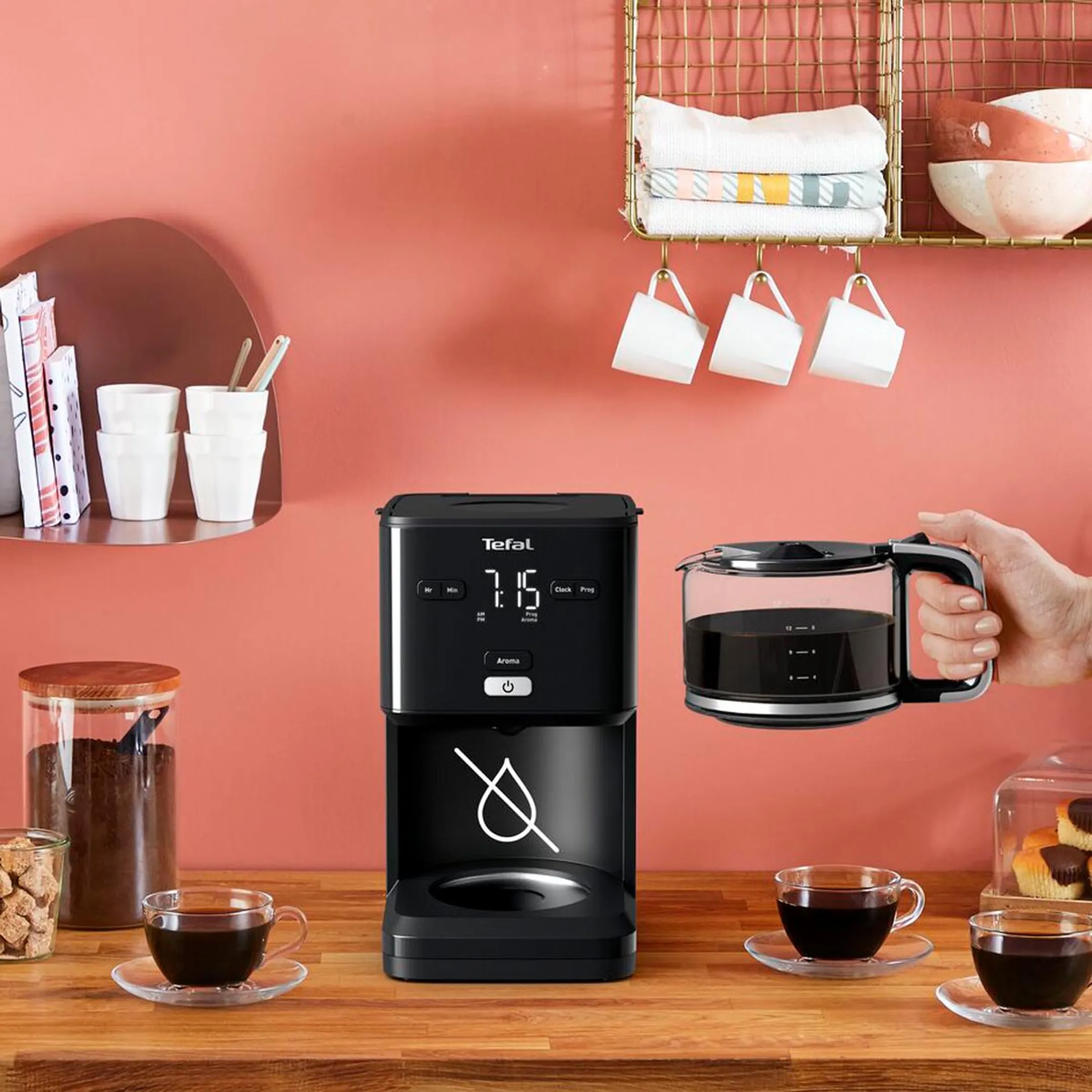 Tefal Koffiezetapparaat Smart'n Light CM600810