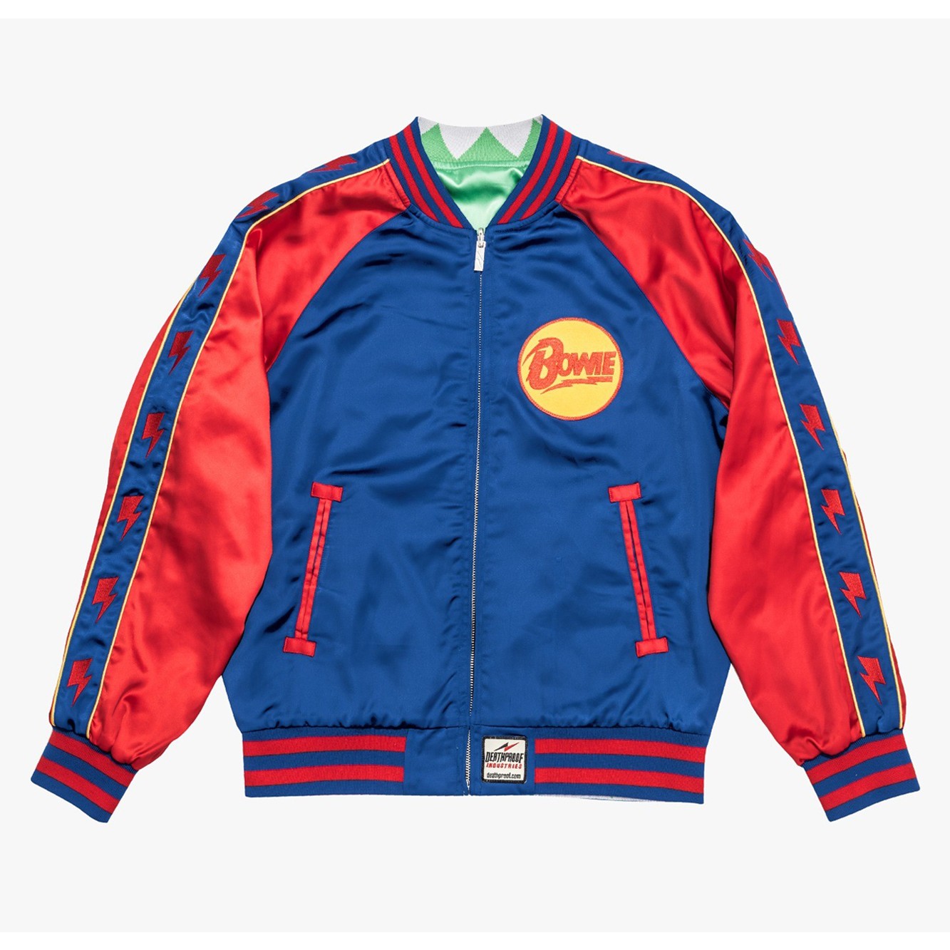 Deathproof x David Bowie Reversible Bomber Jacket