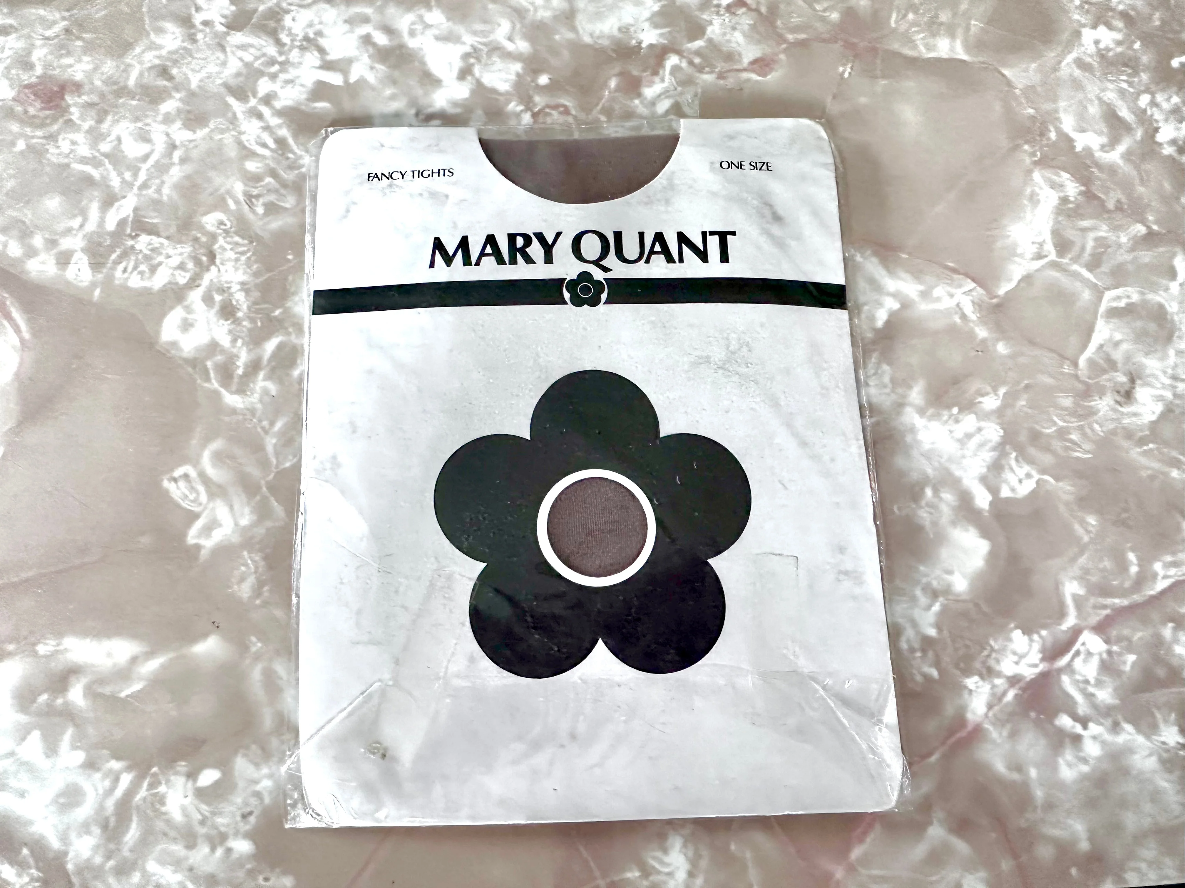 1980s Mary Quant Fancy Tights