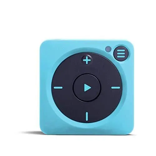 Mighty Vibe Spotify és Amazon Music lejátszó – Bluetooth és vezetékes fejhallgató – 1000+ dal tárolása – Nincs szükség telefonra – Kék