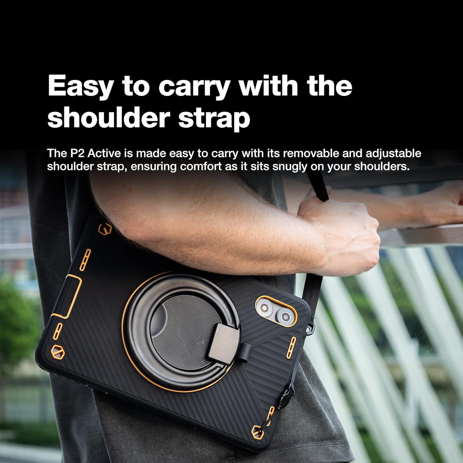 AGM PAD P2 Active Rugged Android 14 Tablet with Case, Waterproof & Drop-Proof, Widevine L1 & GMS Certified, 11